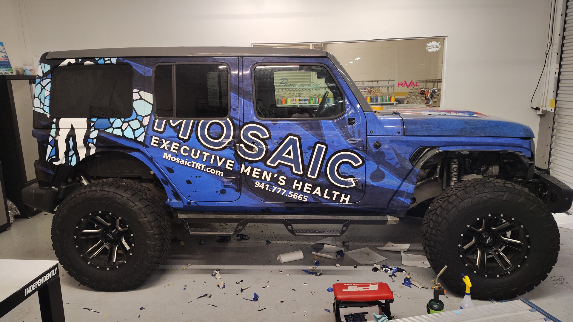 Rival Graphix wrap project 2
